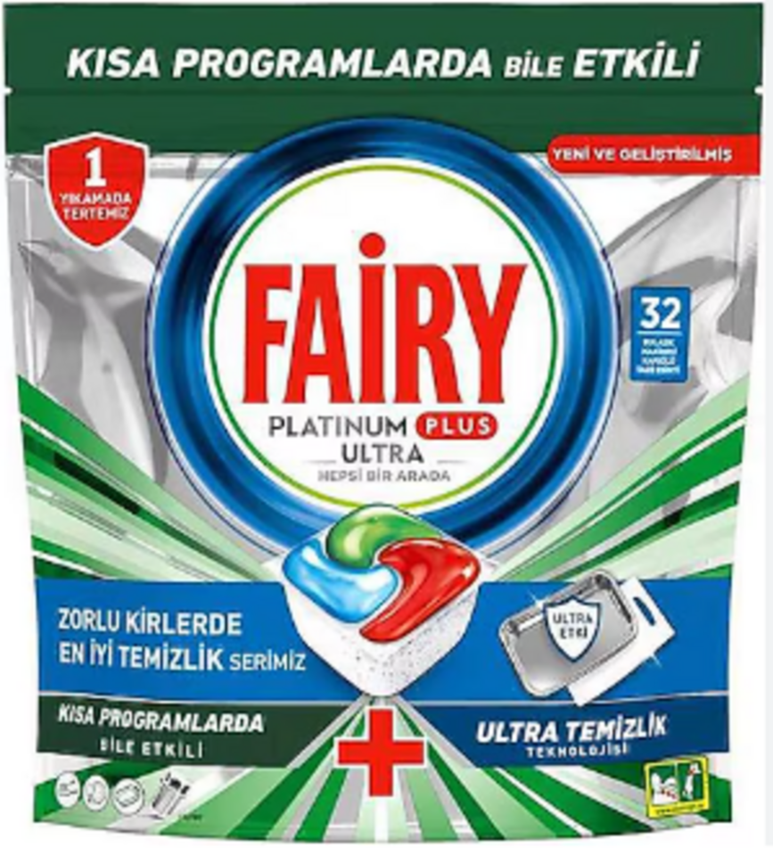 FAIRY PLATINUM PLUS ULTRA 32'LI TABLET